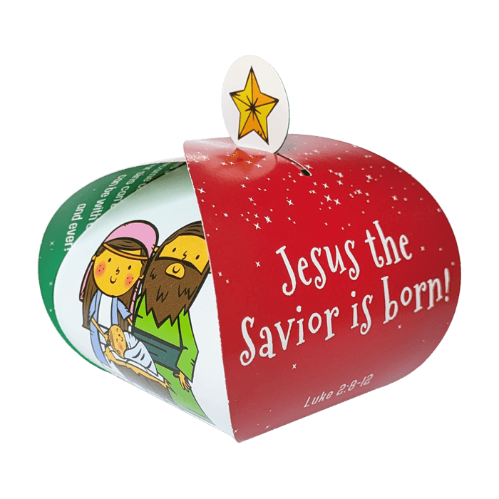 christmas tract gospel gift box